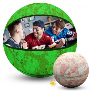 Customized Basketball, Glow in the Dark Personalized Basketball Milachic®